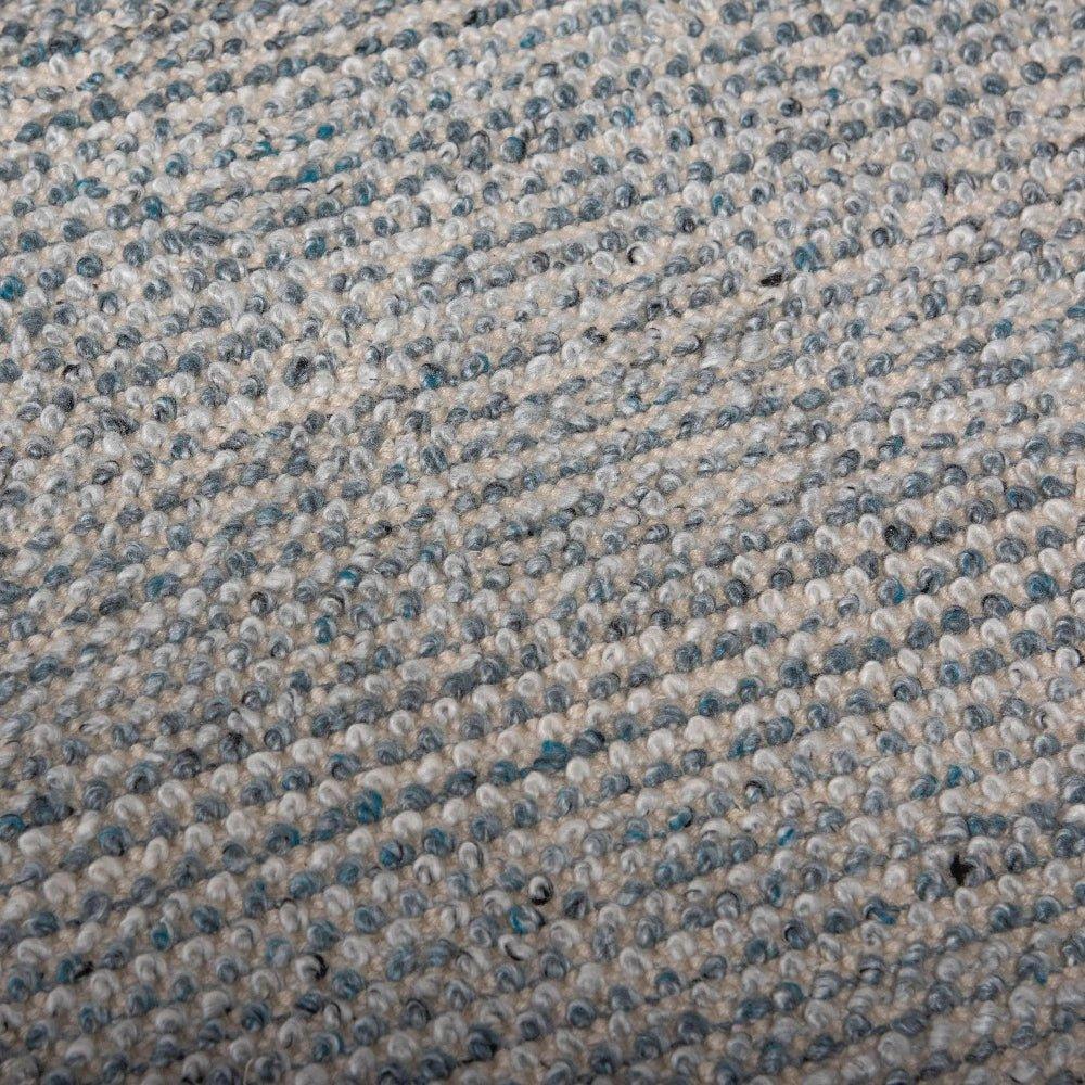 Basu 5x7 Indoor Outdoor Blue Patio Rug - LOOMLAN - LOOMLAN - Outdoor Rugs