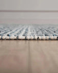 Basu 5x7 Indoor Outdoor Blue Patio Rug - LOOMLAN - LOOMLAN - Outdoor Rugs
