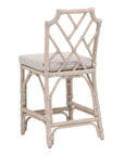Bayview Olefin Fabric Outdoor Counter Stool - LOOMLAN - Essentials For Living - Outdoor Counter Stools