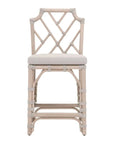 Bayview Olefin Fabric Outdoor Counter Stool - LOOMLAN - Essentials For Living - Outdoor Counter Stools