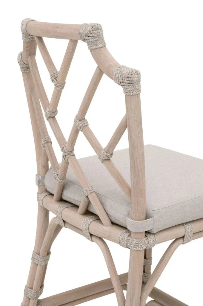 Bayview Olefin Fabric Outdoor Counter Stool - LOOMLAN - Essentials For Living - Outdoor Counter Stools