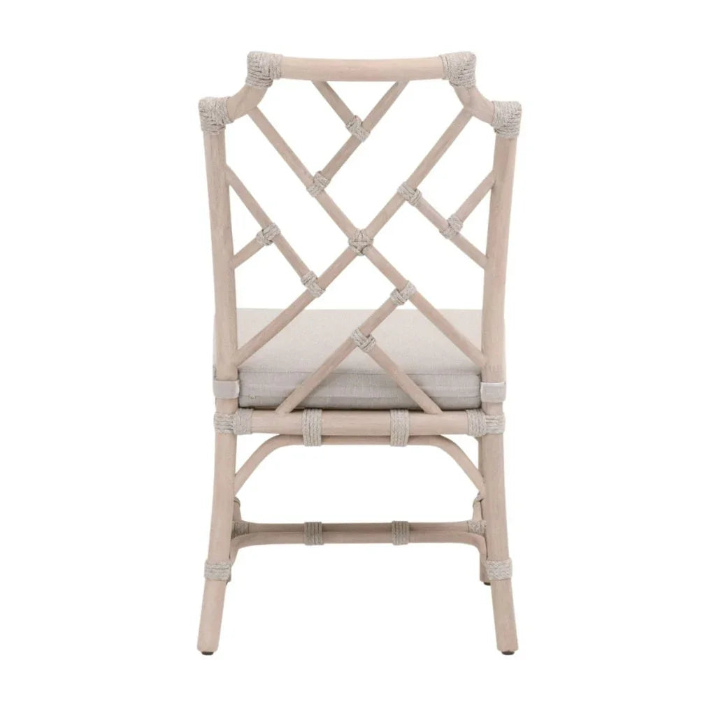 Bayview Olefin Fabric Outdoor Dining Chair (Set of 2) - LOOMLAN - Essentials For Living - Outdoor Dining Chairs