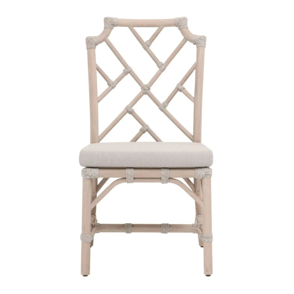 Bayview Olefin Fabric Outdoor Dining Chair (Set of 2) - LOOMLAN - Essentials For Living - Outdoor Dining Chairs