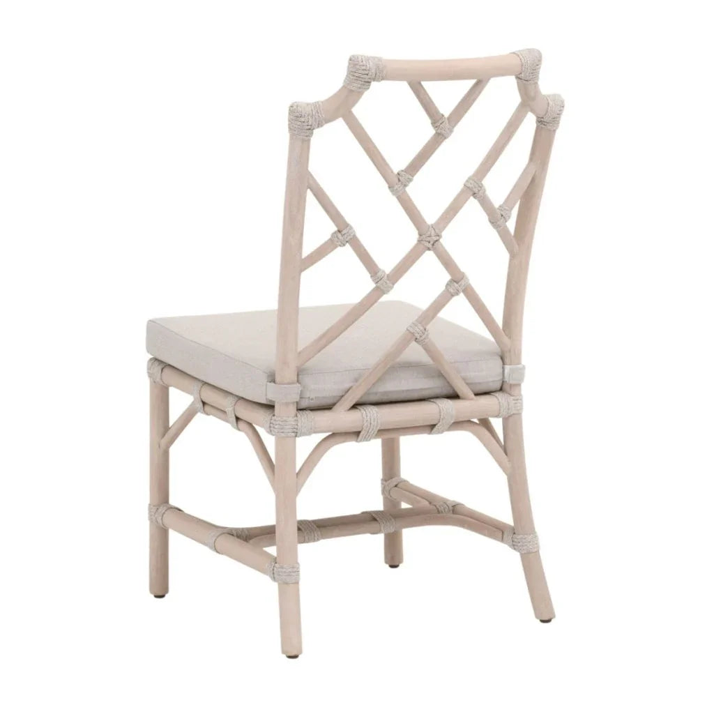 Bayview Olefin Fabric Outdoor Dining Chair (Set of 2) - LOOMLAN - Essentials For Living - Outdoor Dining Chairs