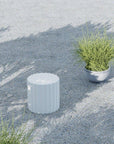 Bazaar Athena Concrete Outdoor End Table - LOOMLAN - Sunset West - Outdoor Side Tables