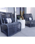 Bazaar Athena Concrete Outdoor End Table - LOOMLAN - Sunset West - Outdoor Side Tables