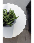 Bazaar Athena Concrete Outdoor End Table - LOOMLAN - Sunset West - Outdoor Side Tables