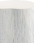 Bazaar Concrete Tree Trunk Outdoor End Table - LOOMLAN - Sunset West - Outdoor Side Tables