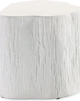 Bazaar Concrete Tree Trunk Outdoor End Table - LOOMLAN - Sunset West - Outdoor Side Tables