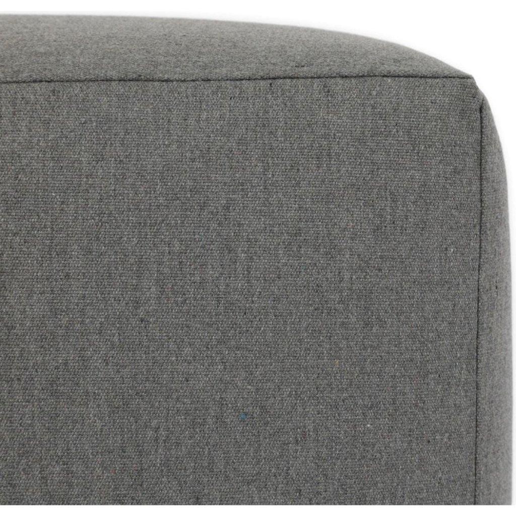 Bazaar Sunbrella Weatherproof Outdoor Pouf - LOOMLAN - Sunset West - Poufs and Stools