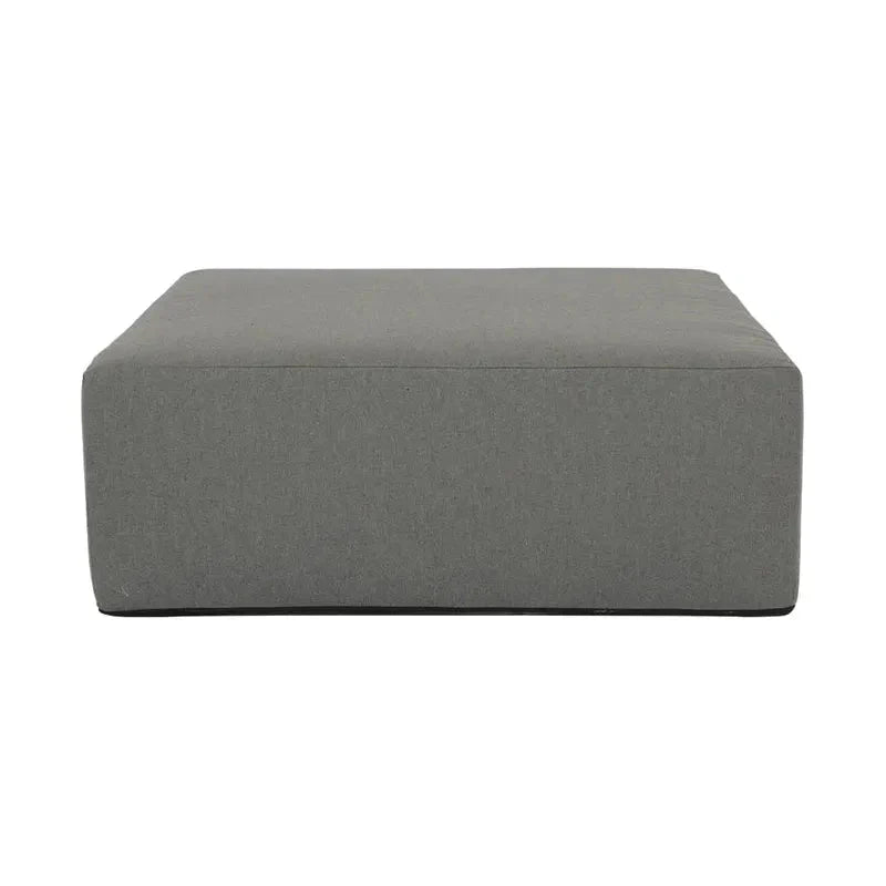 Bazaar Weatherproof Outdoor Ottoman - LOOMLAN - Sunset West - Outdoor Ottomans