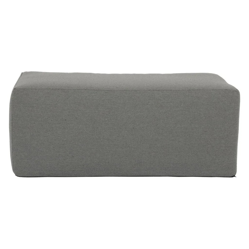 Bazaar Weatherproof Outdoor Ottoman - LOOMLAN - Sunset West - Outdoor Ottomans