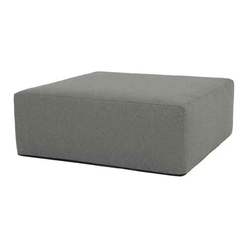 Bazaar Weatherproof Outdoor Ottoman - LOOMLAN - Sunset West - Outdoor Ottomans