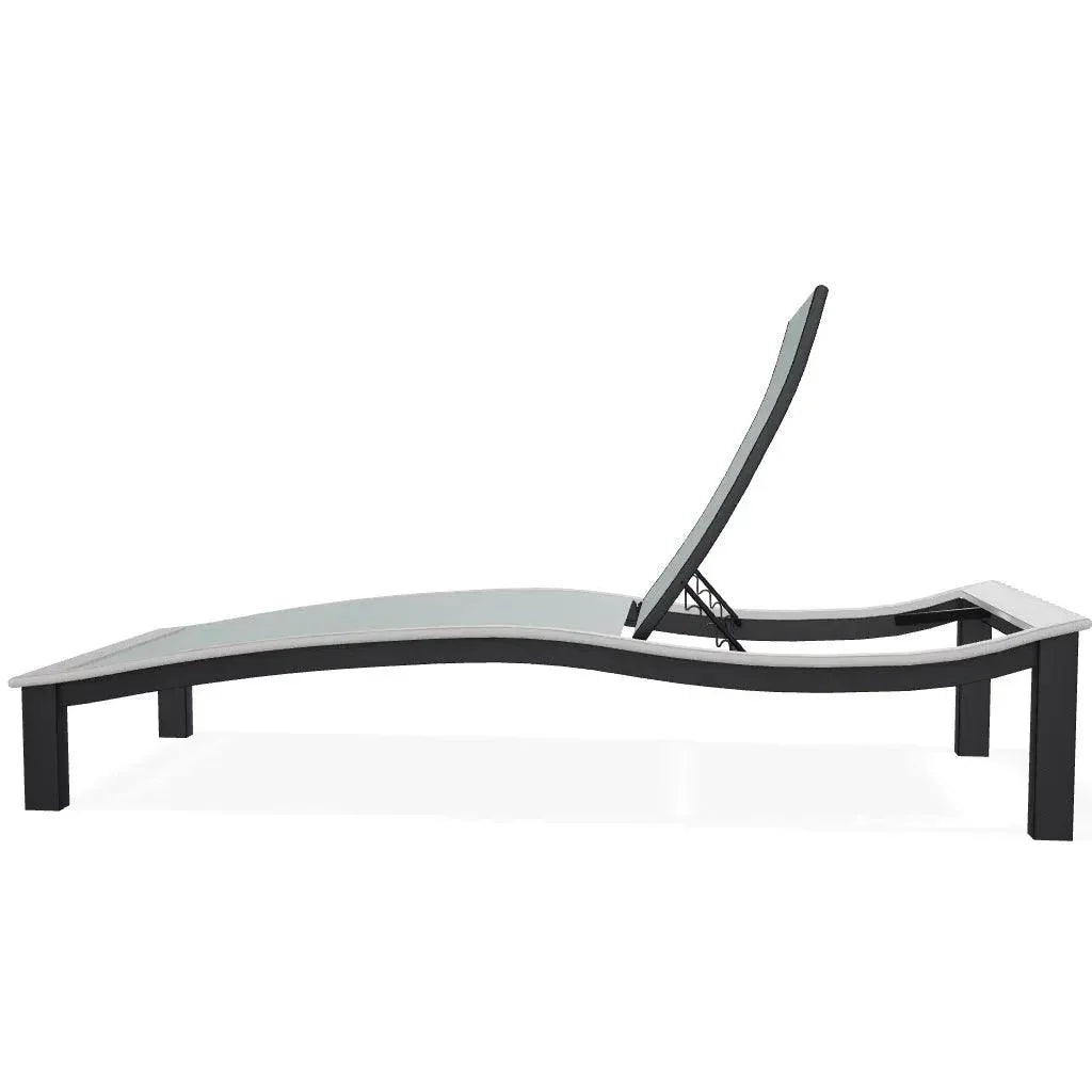 Bazza Contour Chaise with MGP Arm Accent - LOOMLAN - Telescope - Outdoor Chaises