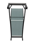 Bazza Contour Chaise with MGP Arm Accent - LOOMLAN - Telescope - Outdoor Chaises
