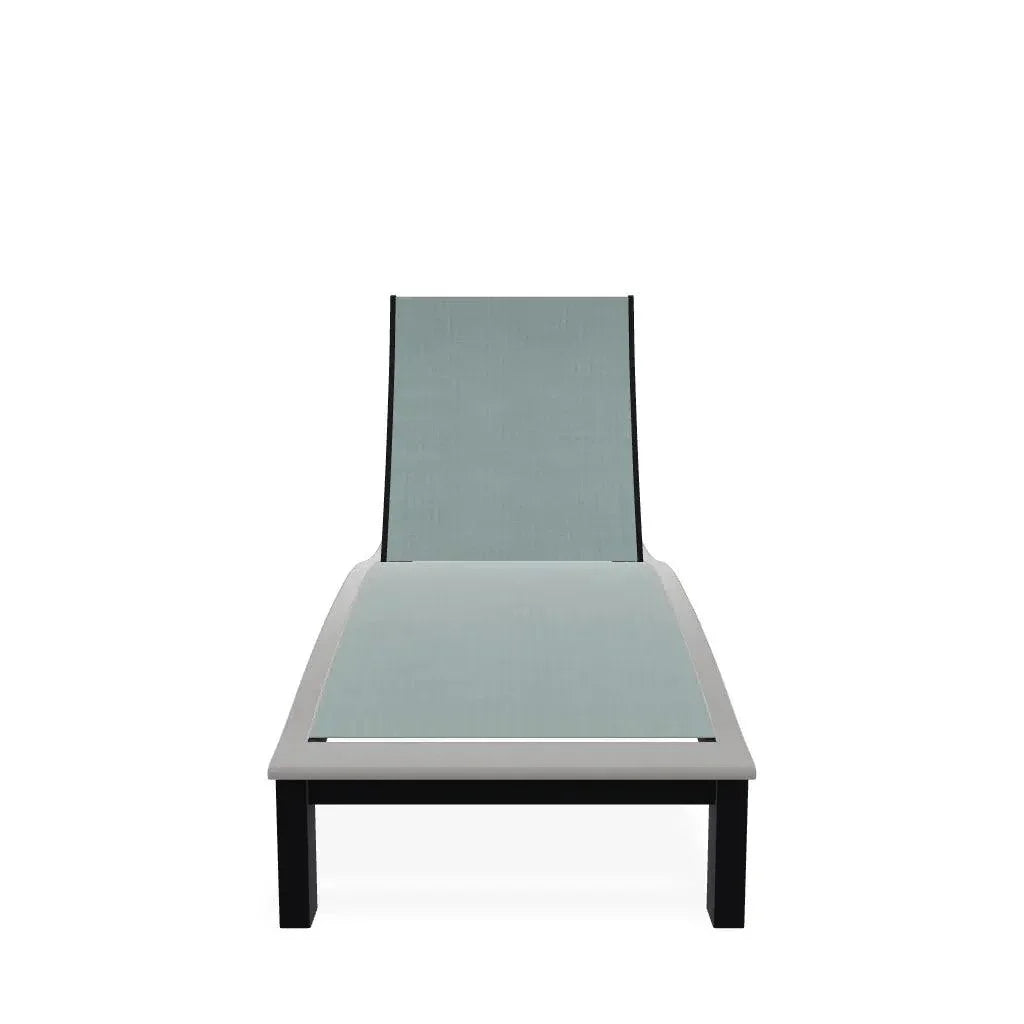 Bazza Contour Chaise with MGP Arm Accent - LOOMLAN - Telescope - Outdoor Chaises