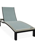 Bazza Contour Chaise with MGP Arm Accent - LOOMLAN - Telescope - Outdoor Chaises