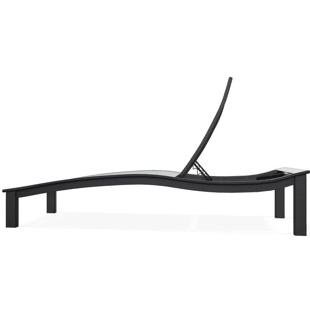 Bazza Contour Chaise with MGP Arm Accent - LOOMLAN - Telescope - Outdoor Chaises