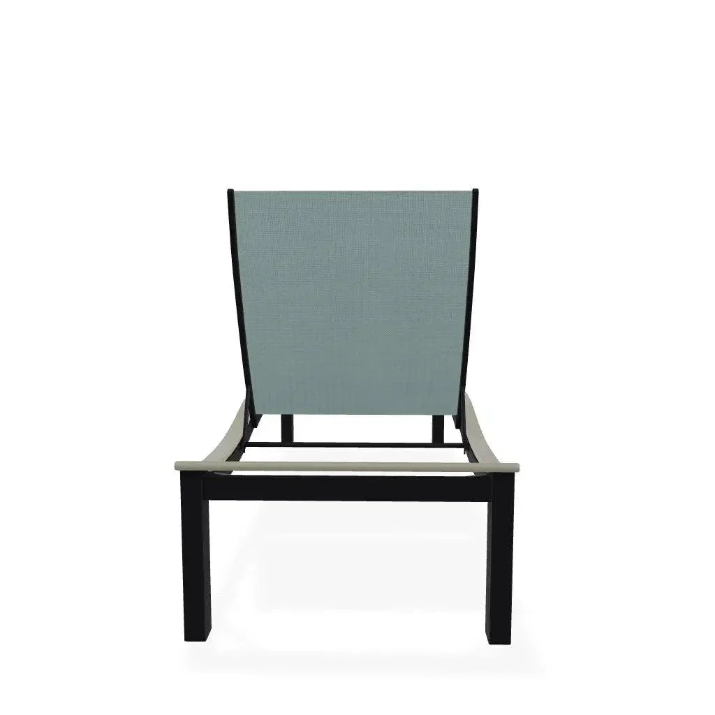 Bazza Contour Chaise with MGP Arm Accent - LOOMLAN - Telescope - Outdoor Chaises