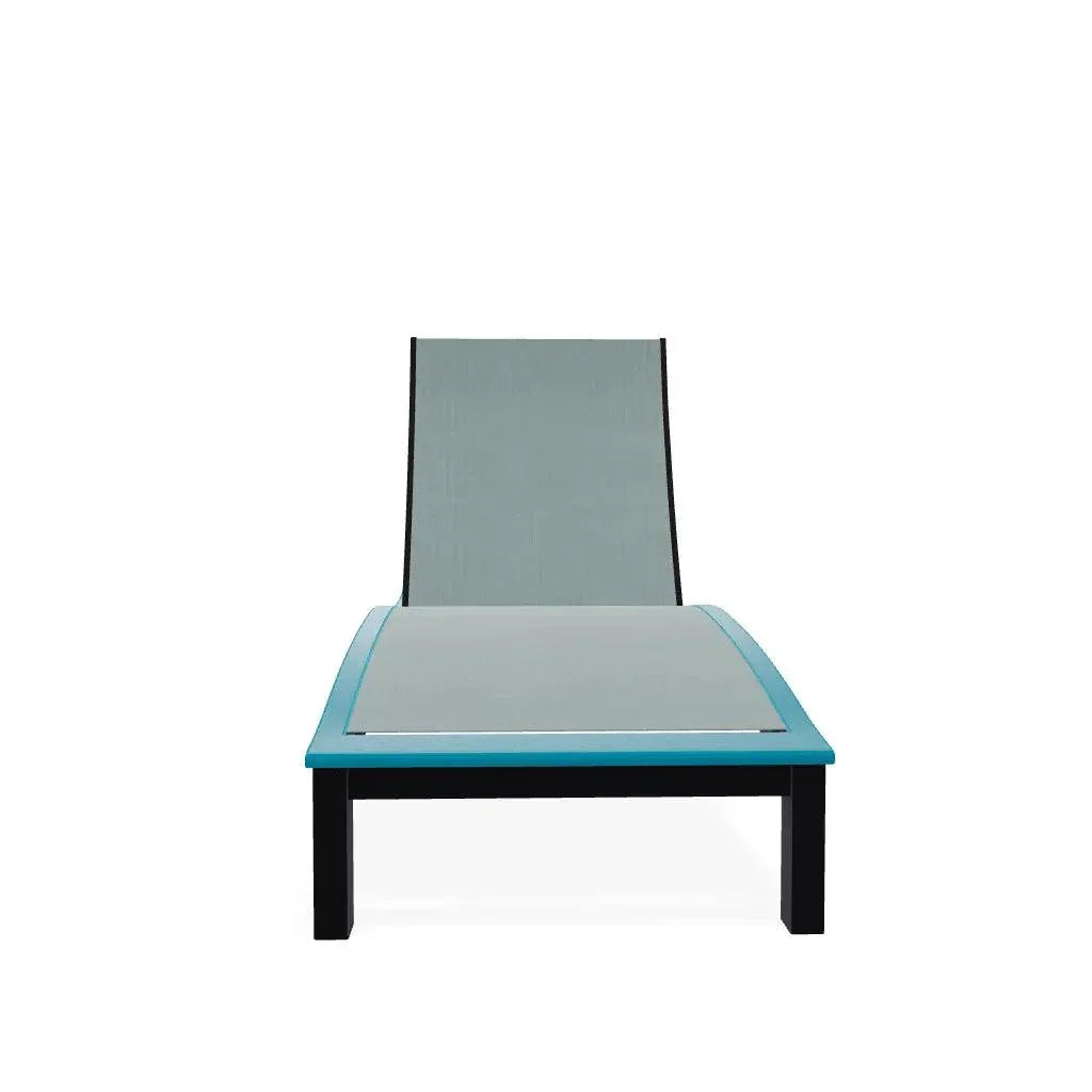 Bazza Contour Chaise with MGP Arm Accent - LOOMLAN - Telescope - Outdoor Chaises