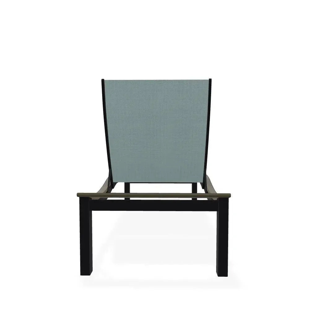 Bazza Contour Chaise with MGP Arm Accent - LOOMLAN - Telescope - Outdoor Chaises