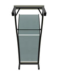 Bazza Contour Chaise with MGP Arm Accent - LOOMLAN - Telescope - Outdoor Chaises