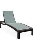 Bazza Contour Chaise with MGP Arm Accent - LOOMLAN - Telescope - Outdoor Chaises