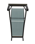 Bazza Contour Chaise with MGP Arm Accent - LOOMLAN - Telescope - Outdoor Chaises
