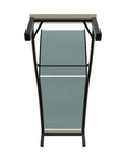 Bazza Contour Chaise with MGP Arm Accent - LOOMLAN - Telescope - Outdoor Chaises