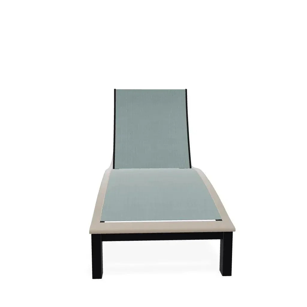 Bazza Contour Chaise with MGP Arm Accent - LOOMLAN - Telescope - Outdoor Chaises