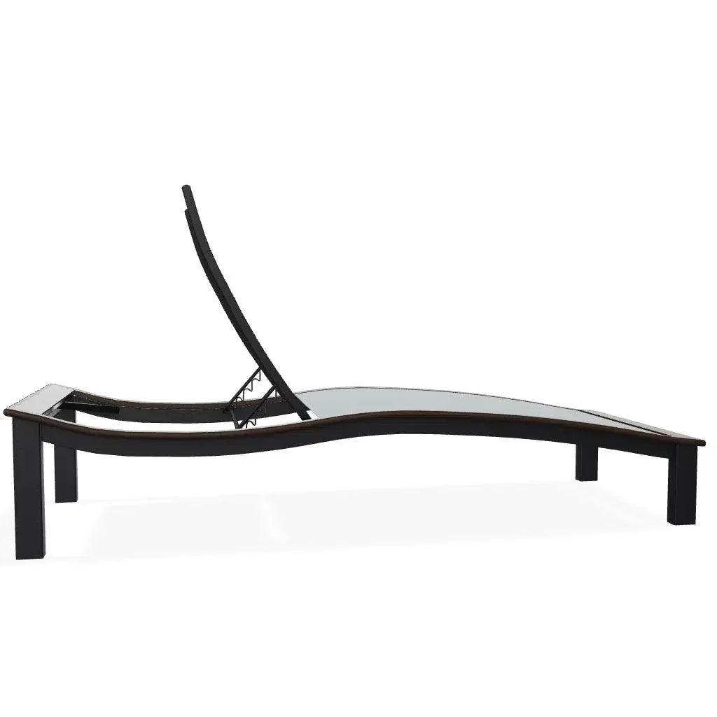 Bazza Contour Chaise with MGP Arm Accent - LOOMLAN - Telescope - Outdoor Chaises