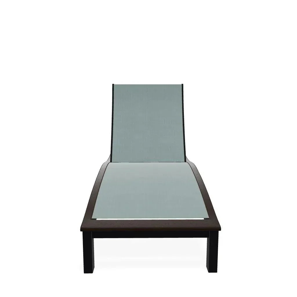 Bazza Contour Chaise with MGP Arm Accent - LOOMLAN - Telescope - Outdoor Chaises