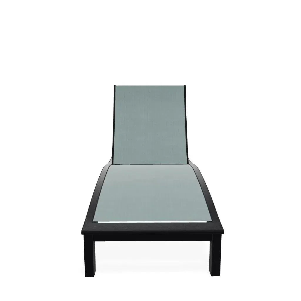 Bazza Contour Chaise with MGP Arm Accent - LOOMLAN - Telescope - Outdoor Chaises
