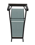 Bazza Contour Chaise with MGP Arm Accent - LOOMLAN - Telescope - Outdoor Chaises