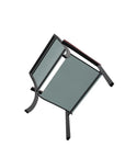Bazza Dining Height Stacking Cafe Chair MGP Arm Accents-Outdoor Accent Chairs-Telescope-LOOMLAN