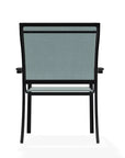 Bazza Dining Height Stacking Cafe Chair MGP Arm Accents-Outdoor Accent Chairs-Telescope-LOOMLAN