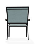 Bazza Dining Height Stacking Cafe Chair MGP Arm Accents-Outdoor Accent Chairs-Telescope-LOOMLAN
