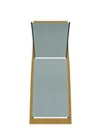 Bazza Lounge Chaise with Polymer Accent - LOOMLAN - Telescope - Outdoor Chaises