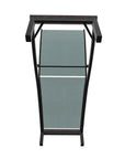 Bazza Lounge Chaise with Polymer Accent - LOOMLAN - Telescope - Outdoor Chaises