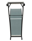 Bazza Lounge Chaise with Polymer Accent - LOOMLAN - Telescope - Outdoor Chaises