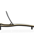 Bazza Lounge Chaise with Polymer Accent - LOOMLAN - Telescope - Outdoor Chaises