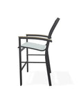 Telescope Bazza Stacking Balcony Height Armed Cafe Chair