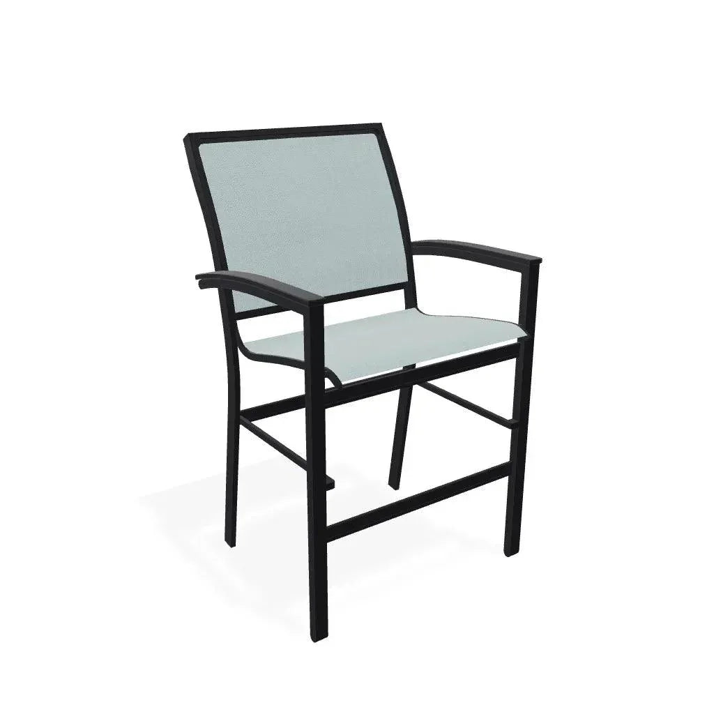 Telescope Bazza Stacking Balcony Height Armed Cafe Chair