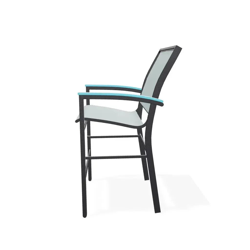 Telescope Bazza Stacking Balcony Height Armed Cafe Chair
