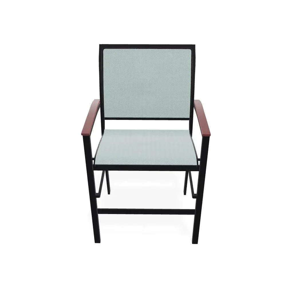 Telescope Bazza Stacking Balcony Height Armed Cafe Chair
