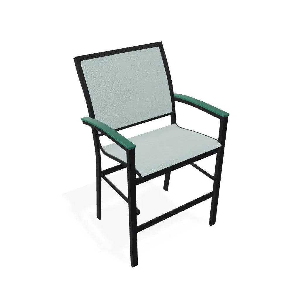 Telescope Bazza Stacking Balcony Height Armed Cafe Chair