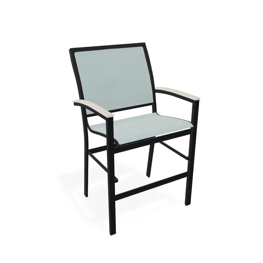 Telescope Bazza Stacking Balcony Height Armed Cafe Chair