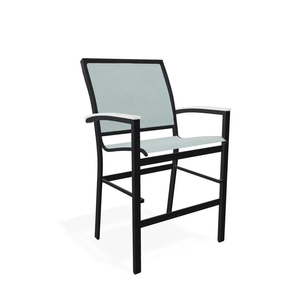 Telescope Bazza Stacking Balcony Height Armed Cafe Chair