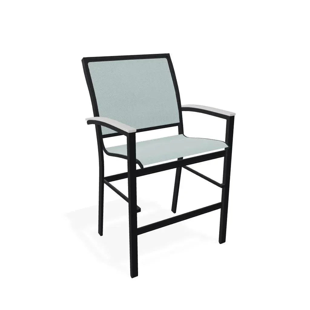 Telescope Bazza Stacking Balcony Height Armed Cafe Chair
