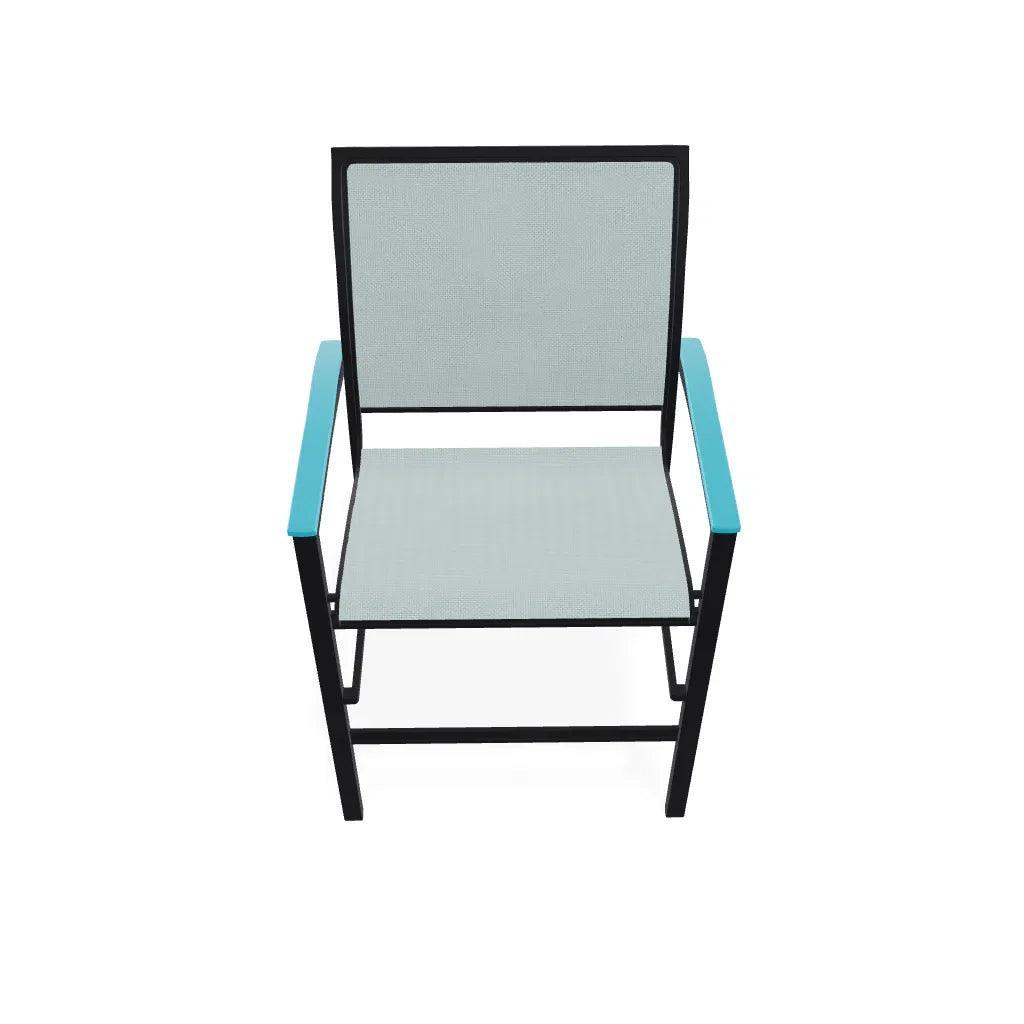 Telescope Bazza Stacking Balcony Height Armed Cafe Chair